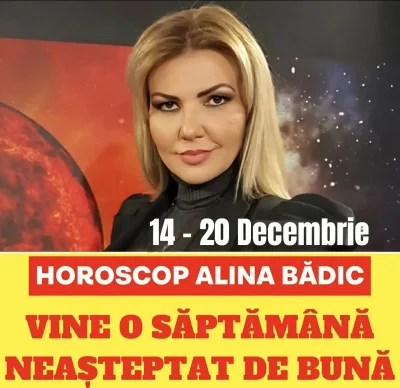Zodia care intră în zona de risc înainte de Crăciun! Alina Bădic a dat vestea: „Apar probleme mari”