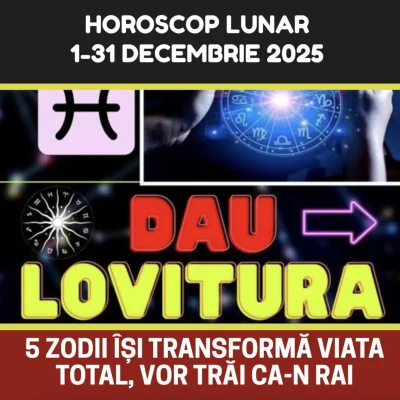 Zodiile care dau lovitura în decembrie! Vin saci de bani și cereri în căsătorie. Destinul li se schimbă total