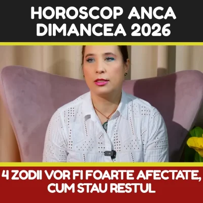 Anca Dimancea, previziuni pentru 2026! Zodia care dă lovitura. Cine are un an de coșmar, plin de probleme