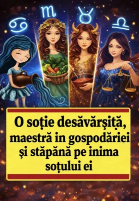 Zodia care e soția perfectă! Își ține bărbatul în puf și face minuni în bucătărie. Ești pe listă?