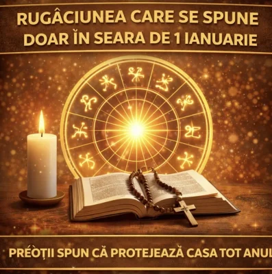 Ce trebuie să rostești neapărat în seara de 1 ianuarie. Preoții spun că îți protejează casa tot anul de rele și necazuri