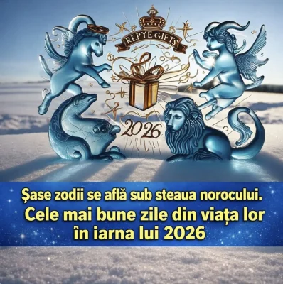 Zodiile care dau lovitura până la finalul iernii! Noroc chior și bani cu nemiluita pentru acești nativi. Ești pe listă?