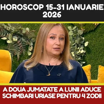 Horoscop Cristina Demetrescu ianuarie 2026. Zodia care pierde totul, se anunță despărțiri definitive și lacrimi amare