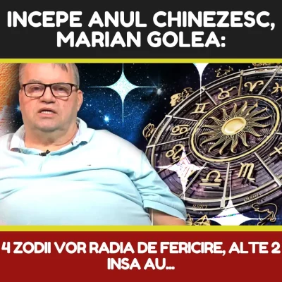 Adio, probleme! Marian Golea a anunțat cele 4 zodii care scapă de greutăți în 2026. Ești pe listă?