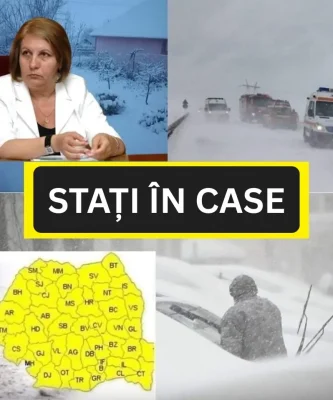 Se schimbă totul în România! ANM a făcut anunțul acum: Vin ninsorile și gerul de -14 grade, nu ieși din casă