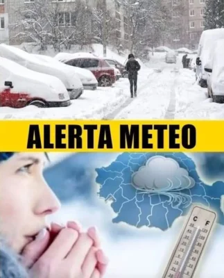 Urgie în România! ANM anunță -15 grade și ninsori masive. Vezi zonele lovite de gerul de coșmar