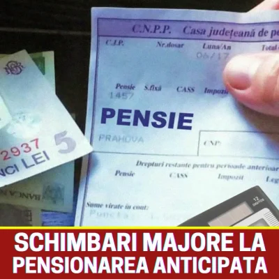 Vestea momentului pentru acești români! Cine poate ieși la pensie cu 5 ani mai devreme în 2026