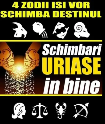 Se schimbă totul de la miezul nopții! Cele 4 zodii care încep o viață nouă. Nimic nu va mai fi la fel pentru ele
