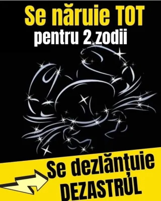 Lovitură cruntă pentru Rac și Scorpion pe 16 februarie! Vor plânge în hohote după vestea care le dărâmă viața