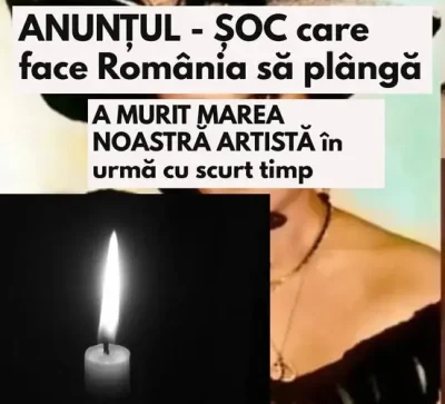 Doliu imens în muzica românească! O mare artistă s-a stins din viață. Irina Baianț este devastată de durere