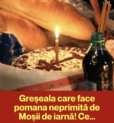 Moșii de iarnă: Alimentul obligatoriu din pachete. Ce este total interzis să dai de pomană sâmbătă