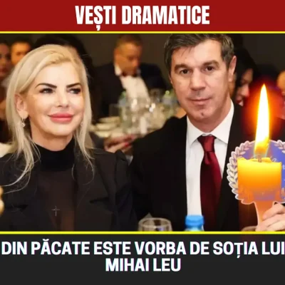Durere fără margini pentru Anna Leu! Mesajul tulburător postat azi, când Mihai Leu ar fi împlinit 57 de ani