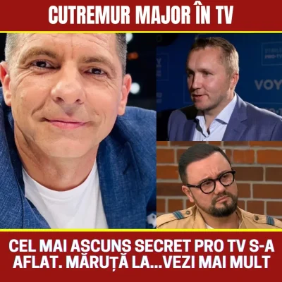 Dan Negru a dat de pământ cu Pro TV! Mesajul viral pentru Măruță: „Hai înapoi! N-a meritat schimbarea”