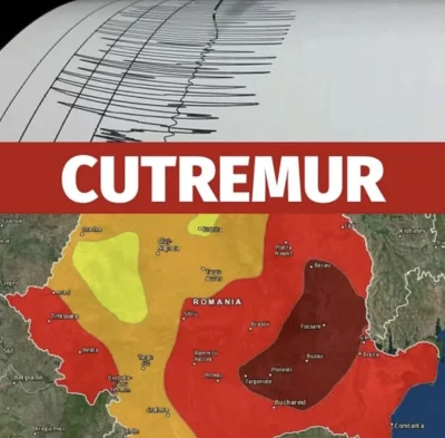 S-a zguduit România în miez de noapte! Ce s-a întâmplat la ora 1:54. Vestea de ultimă oră de la INFP
