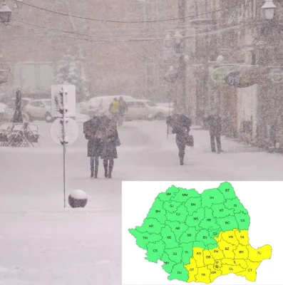 Vestea momentului pentru români! Vine urgia albă peste București și 15 județe. Anunțul de ultimă oră de la ANM