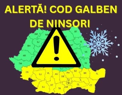 Urgia albă lovește România de vineri! Ora exactă la care începe haosul în București. Anunțul de ultimă oră de la ANM