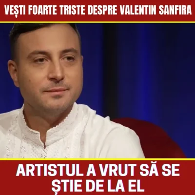 Valentin Sanfira, sechestrat în propria casă! Artistul a răbufnit: „Plătim taxe ca pe Coasta de Azur, e dureros”