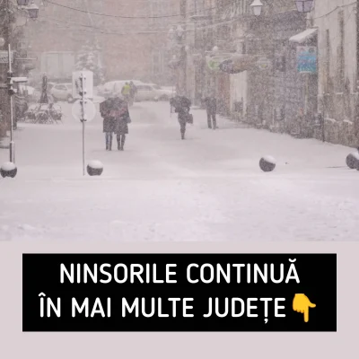 Nu ieși din casă de vineri! 15 județe și Bucureștiul, sub viscol și polei. Anunțul de ultimă oră făcut de MAI