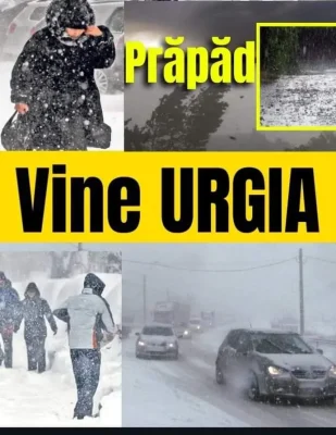 Urgia albă lovește România! ANM a anunțat prăpăd. Ce se întâmplă cu temperaturile de săptămâna viitoare