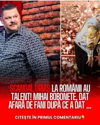 Scandal uriaș la Românii au Talent! Mihai Bobonete, dat afară de fani după ce a dat …