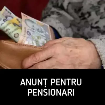 Vestea momentului pentru pensionari! Se schimbă data plăților în martie 2026. Cine ia 50 de lei în plus de la stat
