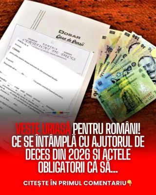 Bani de la stat în 2026! Se schimbă regulile pentru ajutorul de deces. Actul fără de care nu primești niciun leu