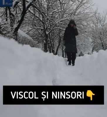 Vestea momentului de la ANM! Se schimbă totul în România până joi. Unde lovesc ninsorile și poleiul chiar acum