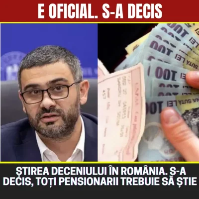 Veste uriașă pentru milioane de pensionari! Cine primește 1.000 de lei în plus de Paște și de Crăciun