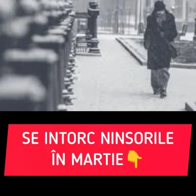 Adio, primăvară! Data exactă când ninge 3 zile la rând în București. Ce se întâmplă pe 10, 11 și 12 martie