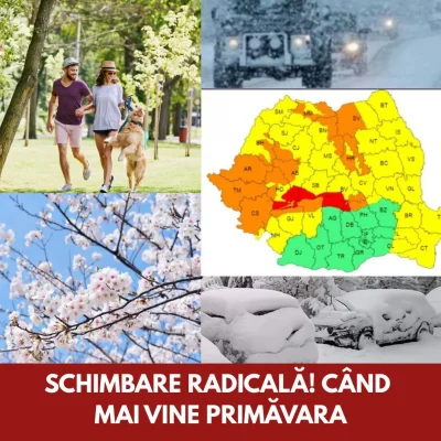 Răsturnare de situație de la ANM! Vin temperaturile de 14 grade în România. Ce se întâmplă de joi, anunț oficial