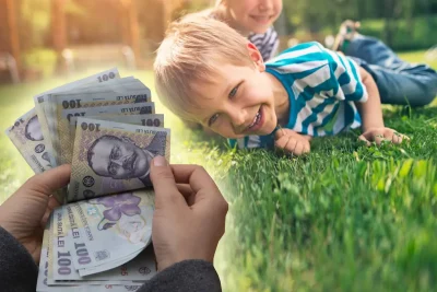 Banii intră pe card vineri! Cine primește 719 lei în martie 2026. Data exactă pentru alocațiile copiilor