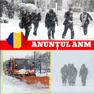 Adio, primăvară! ANM a anunțat data exactă când se întoarce iarna în România. Unde va ninge în martie