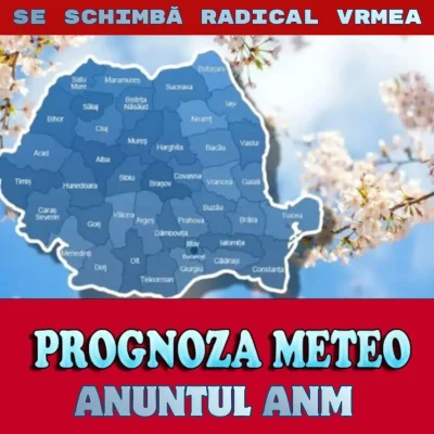 Veste de ultimă oră de la ANM! Ce se întâmplă cu vremea în București. Un județ e sub cod galben chiar acum