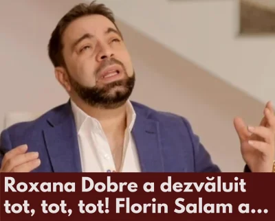 Roxana Dobre a rupt tăcerea despre Florin Salam! Ce se întâmplă cu artistul după 7 luni de tratament