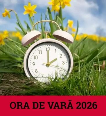Vestea momentului despre schimbarea orei! Ce se întâmplă în România și care este data exactă pentru 2026