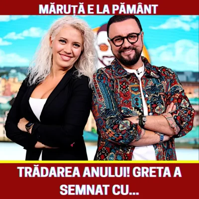 Adio, Cătălin Măruță! Unde a ajuns să lucreze Greta Dan după 18 ani în emisiune. S-a aflat totul acum