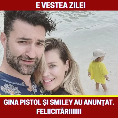 Gina Pistol, anunț despre al doilea copil cu Smiley! Vedeta a recunoscut totul: „Acum chiar pare destul de imposibil”