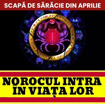 Adio, sărăcie! Cele 6 zodii care dau lovitura în aprilie 2026. Vin banii cu lopata pentru acești nativi!